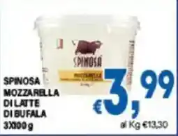 DEM Spinosa mozzarella di latte di bufala offerta