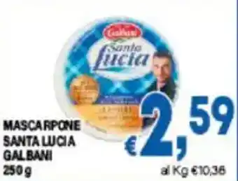 DEM Mascarpone santa lucia GALBANI offerta