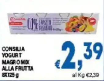 DEM Consilia yogurt magro mix alla frutta offerta