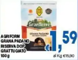 DEM Agriform grana padano riserva dop grattugiato offerta