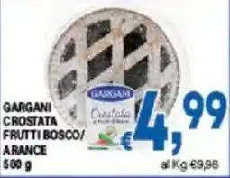 DEM Gargani crostata frutti bosco/ arance offerta