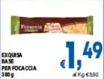 DEM Exquisa base per focaccia offerta