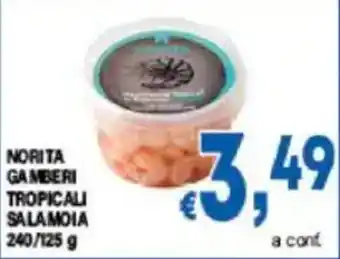 DEM Norita gamberi tropicali salamoia offerta