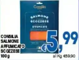 DEM Consilia salmone affumicato scozzese offerta