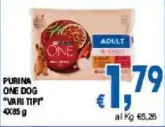 DEM Purina one dog "vari tipi" offerta