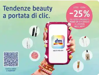 dm drogerie markt Tendenze beauty a portata di clic. offerta