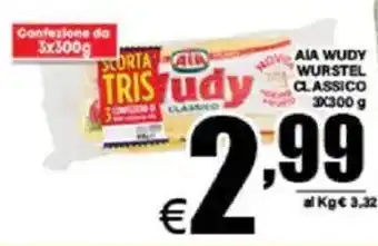 DEM Aia wudy wurstel classico offerta