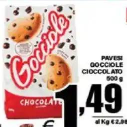 DEM Pavesi gocciole cioccolato offerta