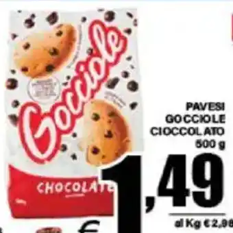 DEM Pavesi gocciole cioccolato offerta