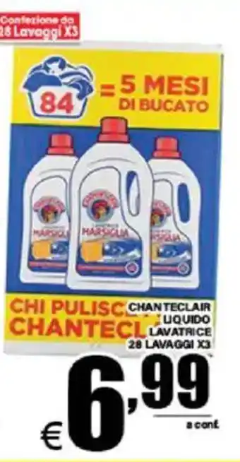 DEM Chanteclair liquido lavatrice offerta