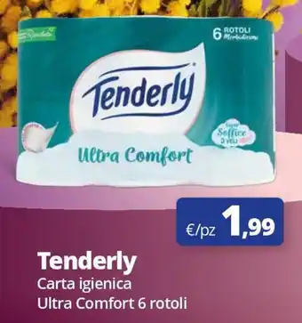 Acqua & Sapone Tenderly Carta igienica Ultra Comfort 6 rotoli offerta