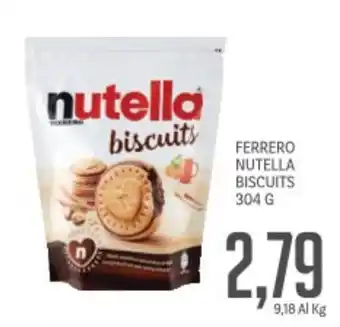 Supermercati Piccolo Ferrero nutella biscuits offerta