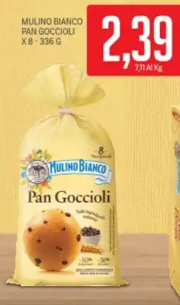 Supermercati Piccolo Mulino bianco pan goccioli offerta