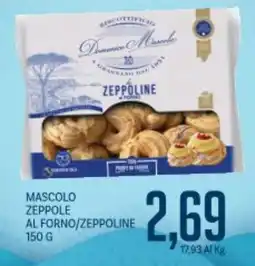 Supermercati Piccolo Mascolo zeppole al forno/zeppoline offerta