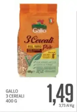 Supermercati Piccolo Gallo 3 cereali offerta