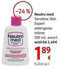 dm drogerie markt Neutro med sensitive skin Expert detergente intimo assort offerta