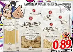 Il Genio Supermercato La molisana pasta di semola grano italiano offerta