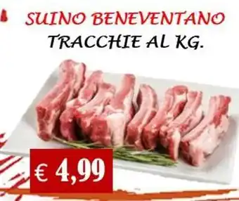 Supermercato Azzurro Suino beneventano tracchie offerta