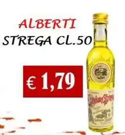 Supermercato Azzurro Alberti strega offerta