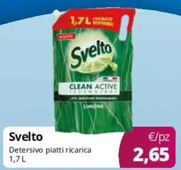 Acqua & Sapone Svelto Detersivo piatti ricarica offerta