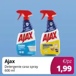 Acqua & Sapone Ajax Detergente casa spray offerta