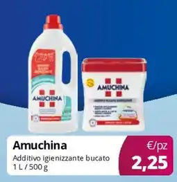 Acqua & Sapone AMUCHINA Additivo igienizzante bucato offerta