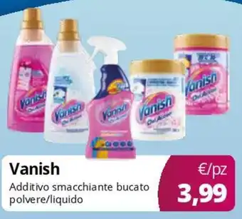 Acqua & Sapone Vanish Additivo smacchiante bucato polvere/liquido offerta