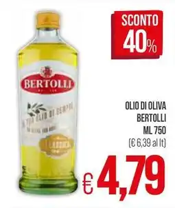 PrestoFresco Olio di oliva BERTOLLI offerta