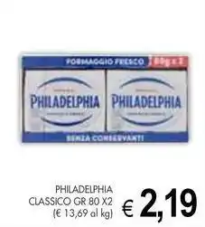 PrestoFresco Philadelphia classico offerta