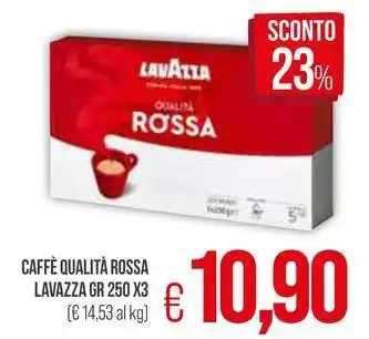 PrestoFresco Caffè qualità rossa LAVAZZA offerta