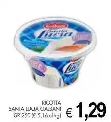 PrestoFresco Ricotta SANTA LUCIA GALBANI offerta