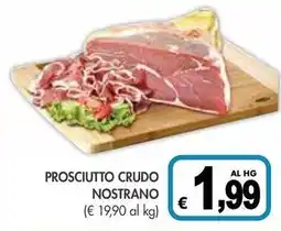 PrestoFresco Prosciutto crudo nostrano offerta