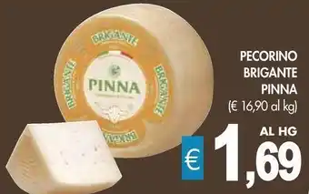 PrestoFresco Pecorino brigante PINNA offerta