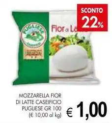 PrestoFresco Mozzarella fior di latte caseificio PUGLIESE offerta