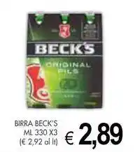 PrestoFresco Birra BECK'S offerta