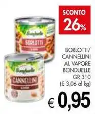 PrestoFresco Borlotti/ cannellini al vapore BONDUELLE offerta