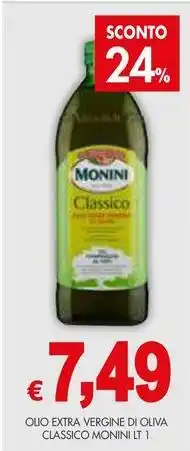 PrestoFresco Olio extra vergine di oliva classico MONINI offerta