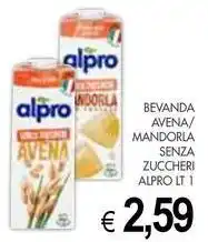 PrestoFresco Bevanda avena/ mandorla senza zuccheri ALPRO offerta