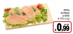 PrestoFresco Petto di pollo a fette offerta