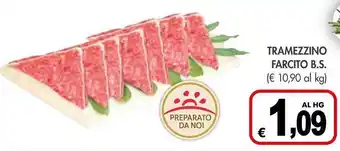 PrestoFresco Preparato da noi tramezzino farcito B.S. offerta