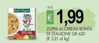 PrestoFresco Zuppa ai cereali bontà di stagione offerta