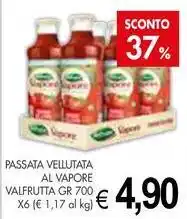 PrestoFresco Passata vellutata al vapore VALFRUTTA offerta