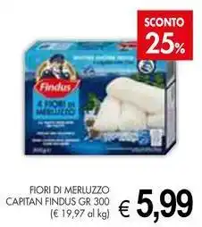 PrestoFresco Fiori di merluzzo capitan FINDUS offerta