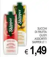 PrestoFresco Succhi di frutta gusti assortiti SKIPPER offerta