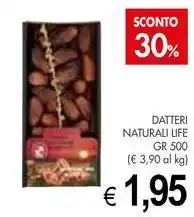 PrestoFresco Datteri NATURALI LIFE offerta