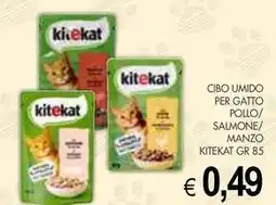 PrestoFresco Cibo umido per gatto pollo/ salmone manzo KITEKAT offerta