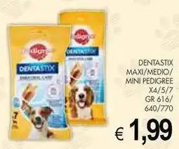 PrestoFresco Dentastix maxi/medio/ mini PEDIGREE X4/5/7 offerta