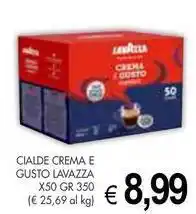 PrestoFresco Cialde crema e gusto LAVAZZA offerta