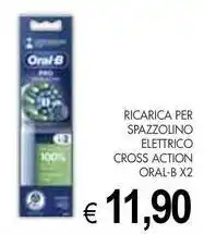 PrestoFresco Ricarica per spazzolino elettrico cross action ORAL-B offerta