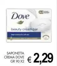 PrestoFresco Saponetta crema DOVE offerta